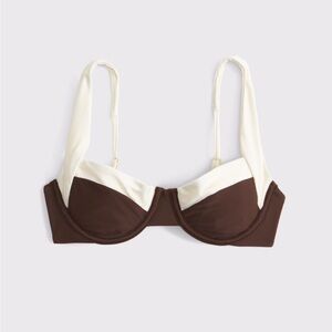 Abercrombie Wide Strap Underwire Bikini Top